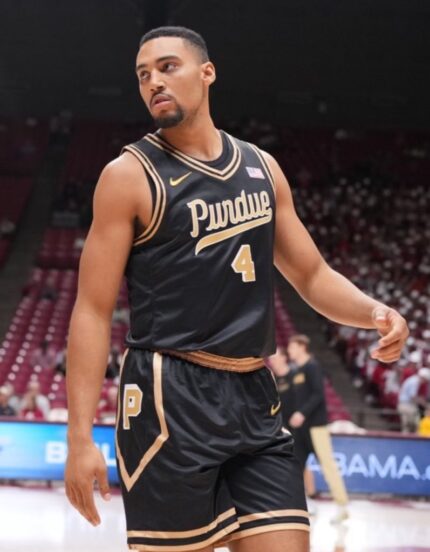Purdue Boilermakers Black Basketball Jersey